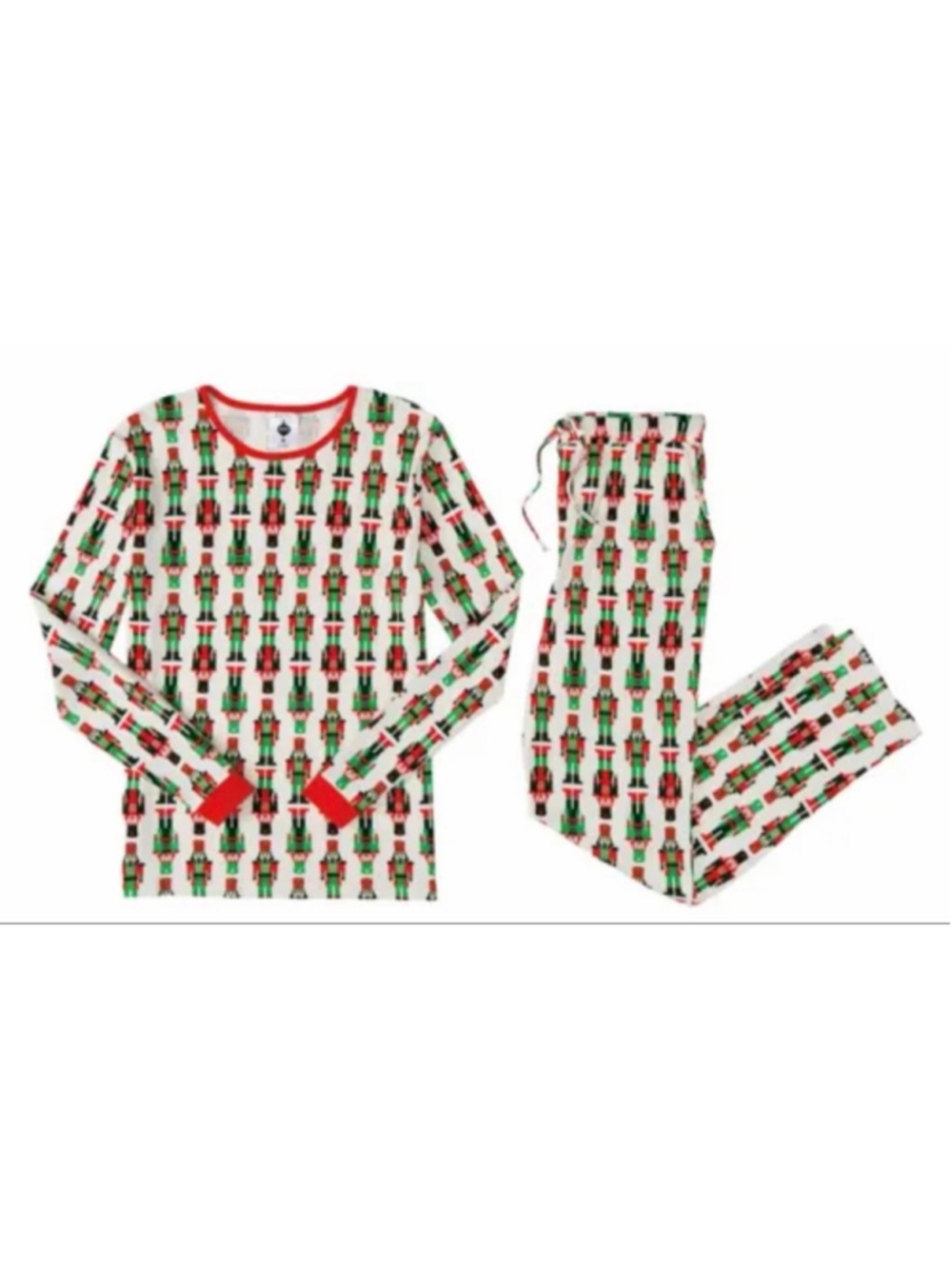 NEW Merry Moments 100% Cotton Holiday Pajama Set XL